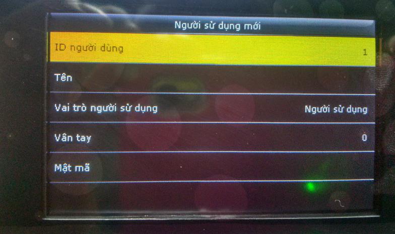 Hướng dẫn sử dụng máy chấm công vân tay X628C